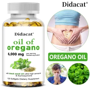 Oregano Oil 6000mg Softgels